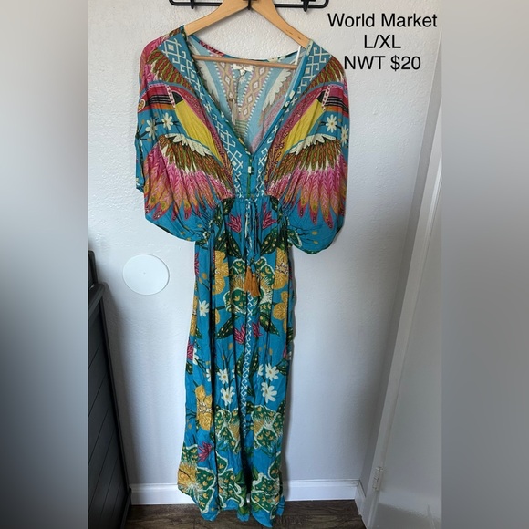 World Market Maxi Dress NWT - Picture 1 of 1